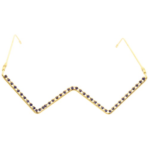 Montatura occhiali strass